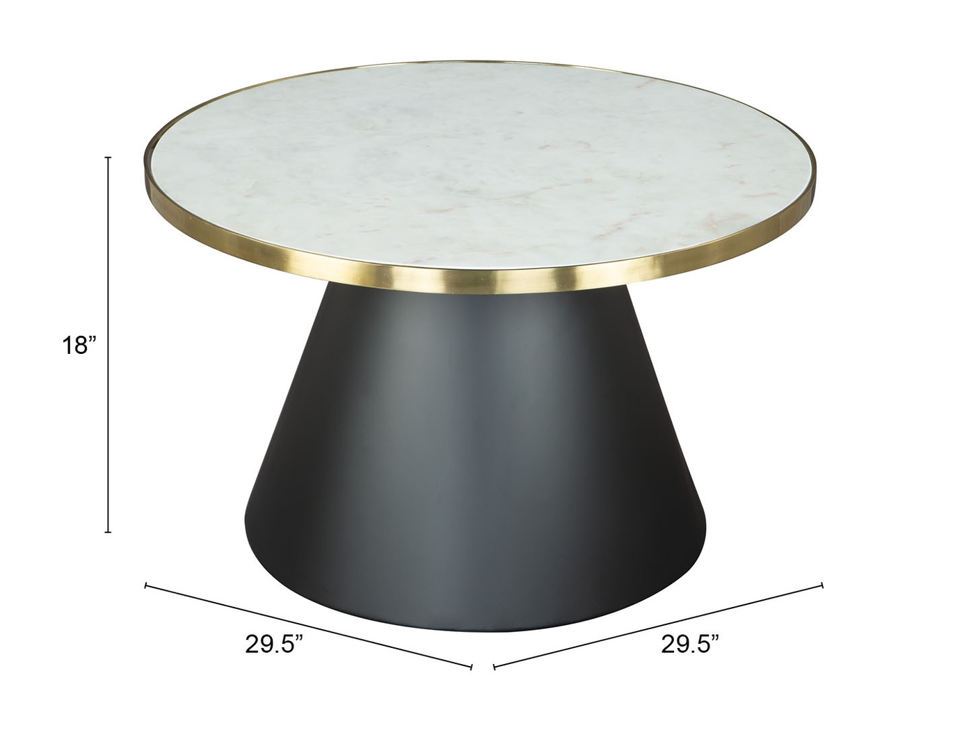 Forkaer White Cocktail Table - Thumbnail - Image 9