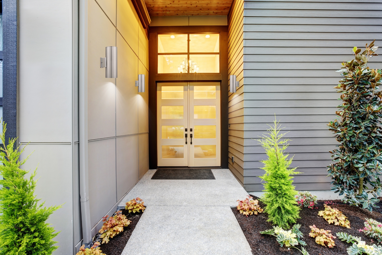 Forsgate Cave Silver Outdoor Sconce - Thumbnail - Image 8