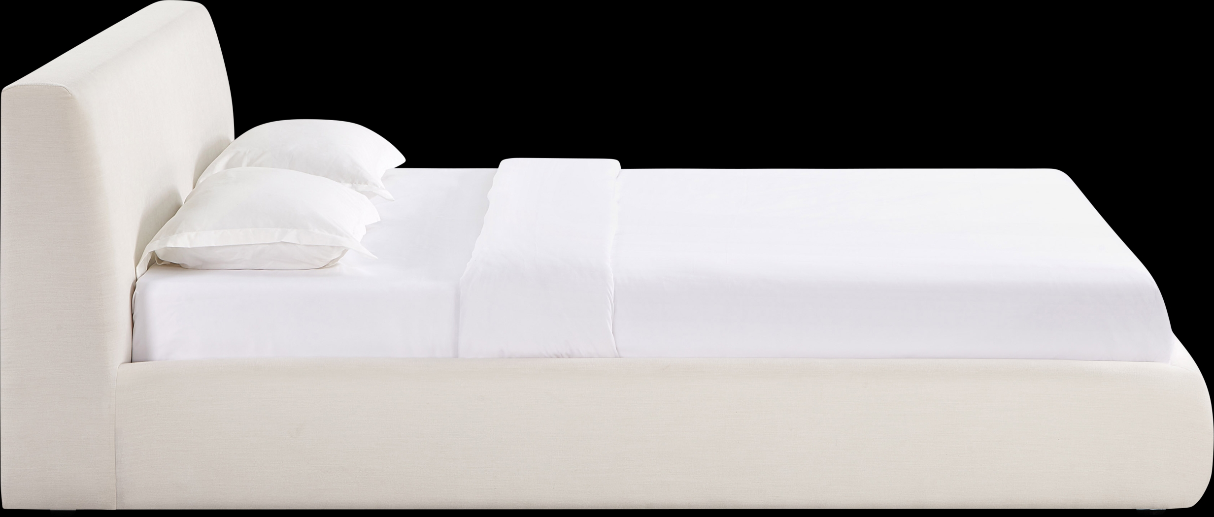 Forswall I Cream King Bed - Thumbnail - Image 3