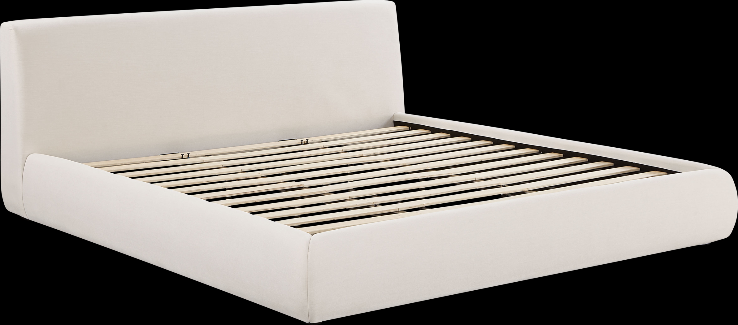 Forswall I Cream King Bed - Thumbnail - Image 4