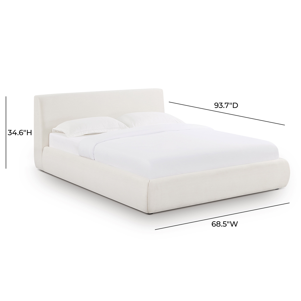 Forswall I Cream Queen Bed - Thumbnail - Image 10
