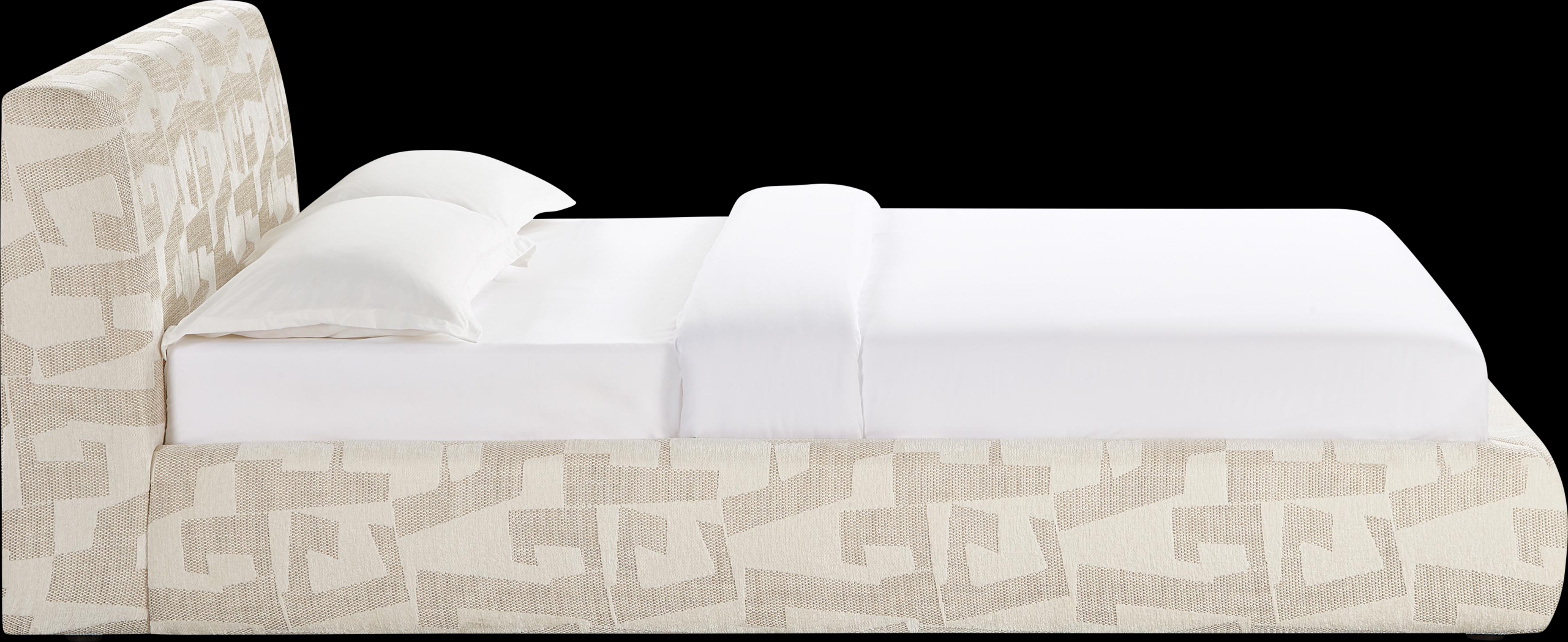 Forswall II Cream Queen Bed - Thumbnail - Image 4