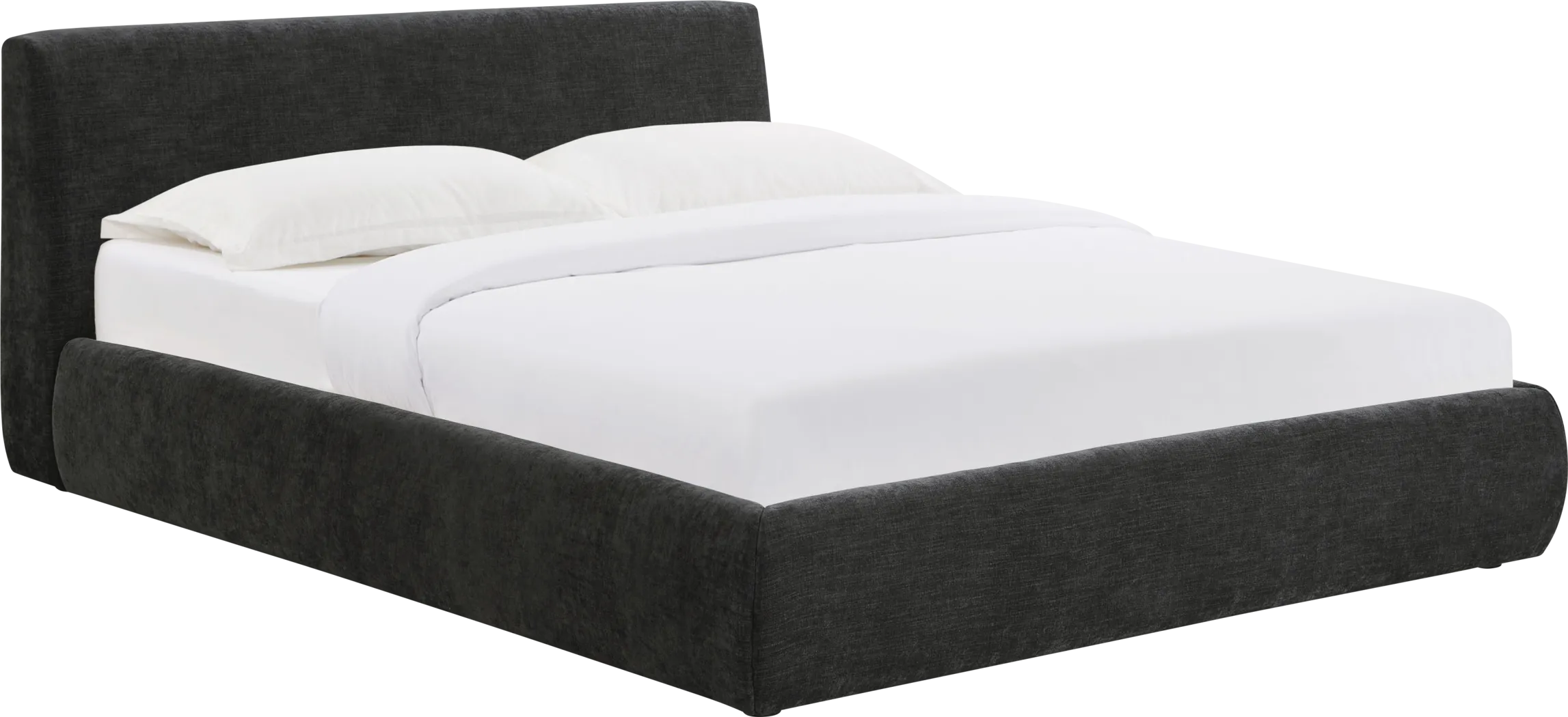 Forswall III Black Queen Bed - Thumbnail - Image 1