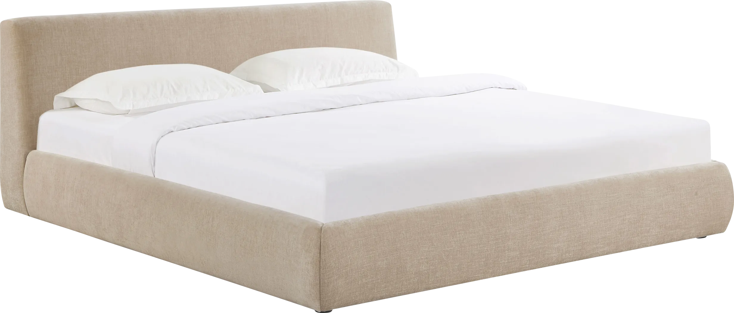 Forswall III Taupe King Bed - Thumbnail - Image 1
