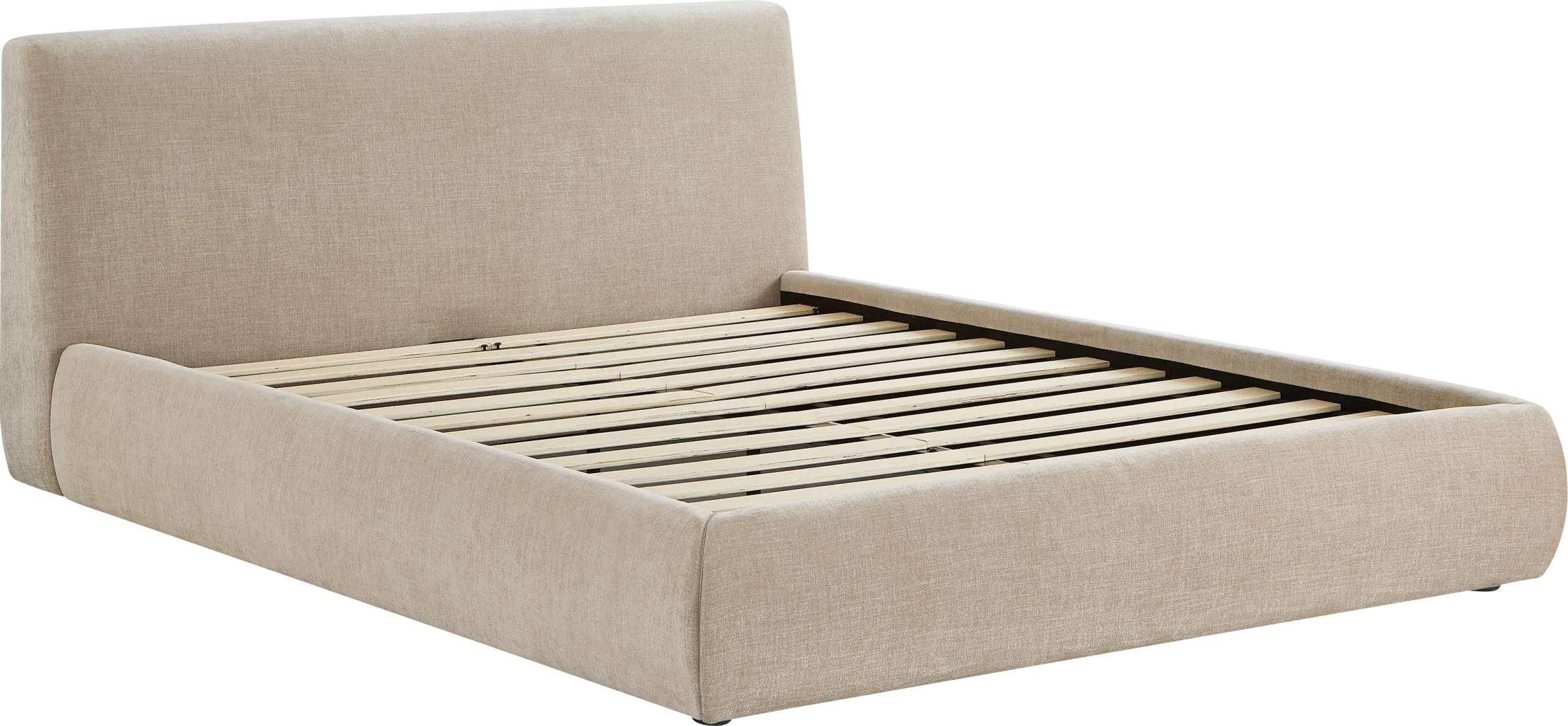 Forswall III Taupe Queen Bed - Thumbnail - Image 4
