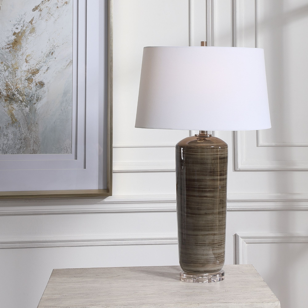 Forsythe Lane Charcoal Lamp - Thumbnail - Image 4