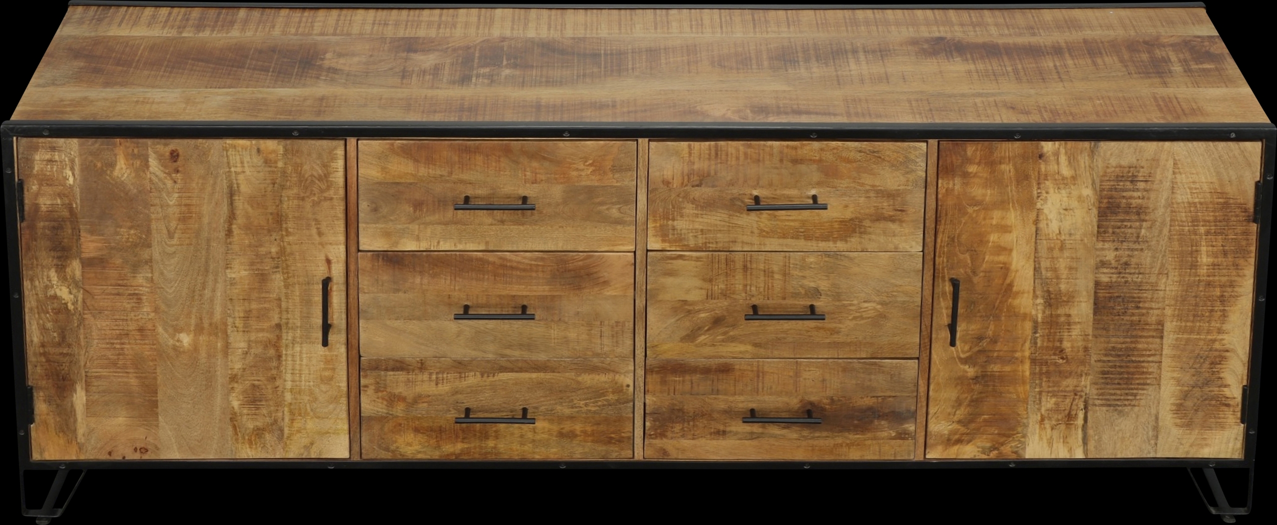 Fortilla Brown Credenza - Thumbnail - Image 3