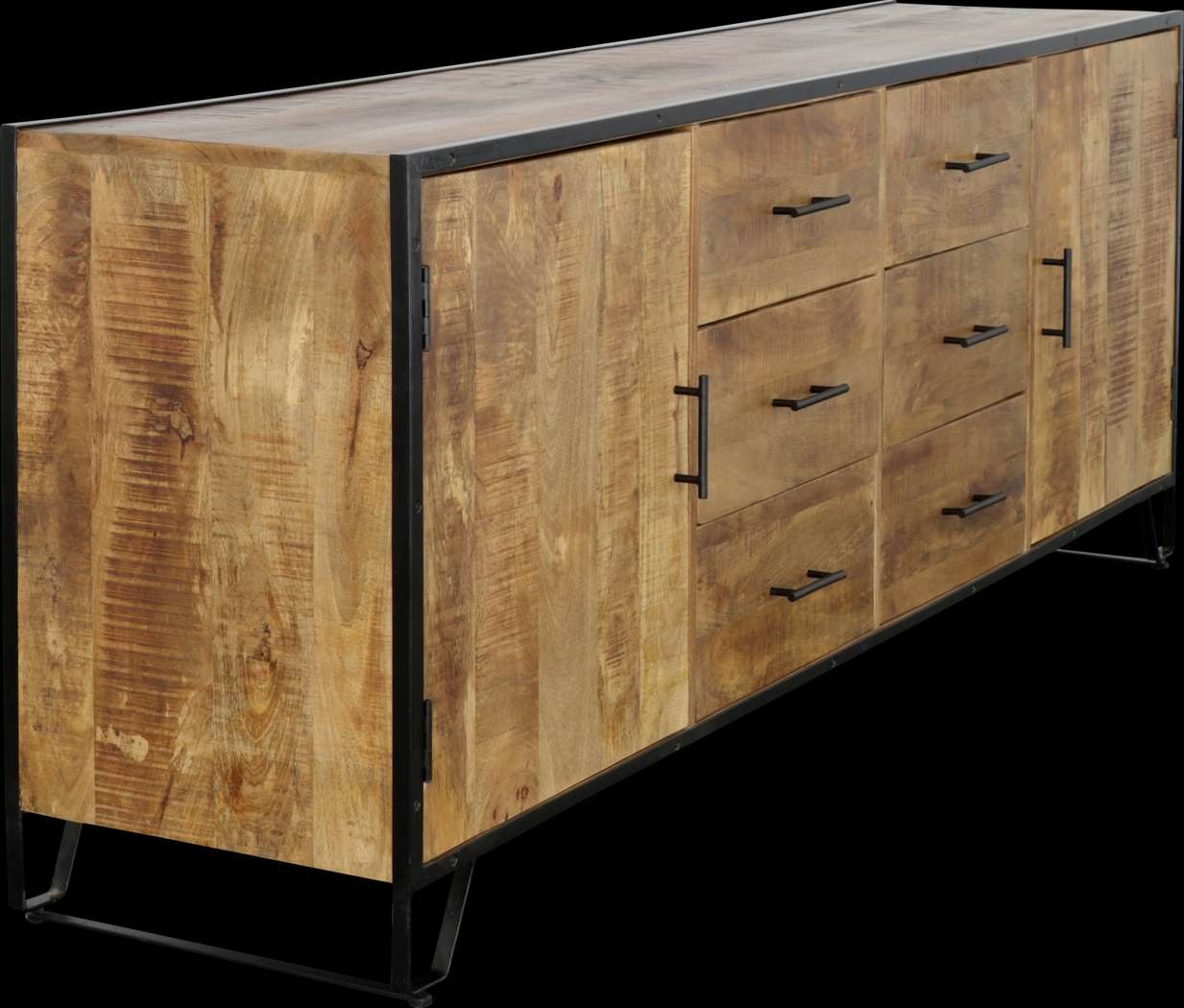 Fortilla Brown Credenza - Thumbnail - Image 4