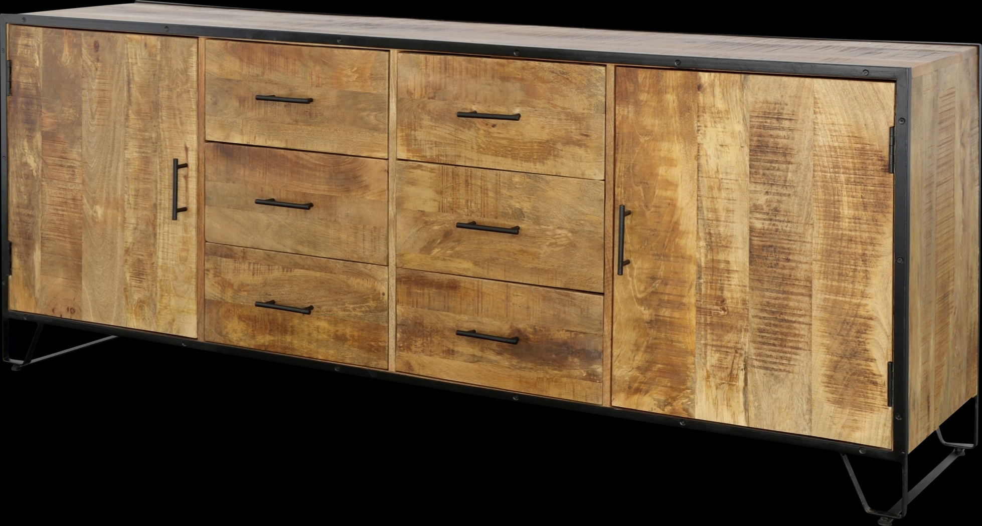 Fortilla Brown Credenza - Thumbnail - Image 6