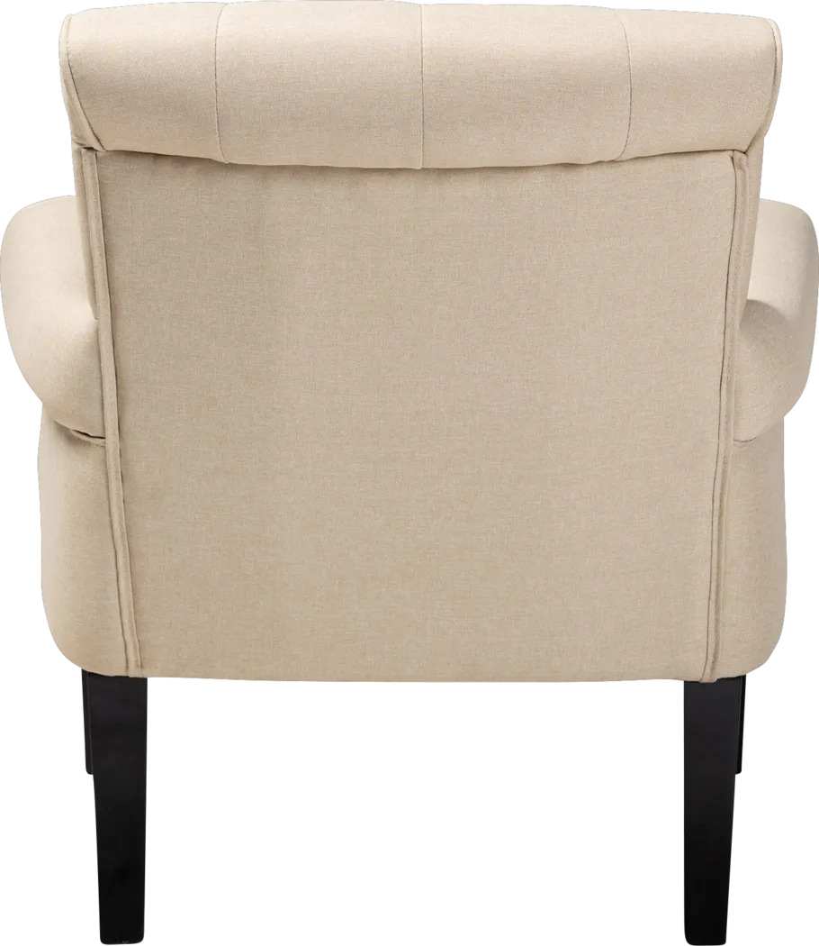Fortingale Beige Accent Chair - Thumbnail - Image 4