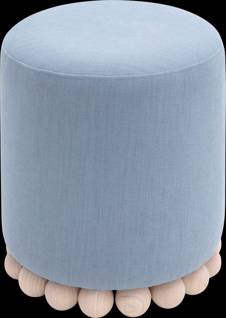 Fosbak II Blue Ottoman - Thumbnail - Image 3