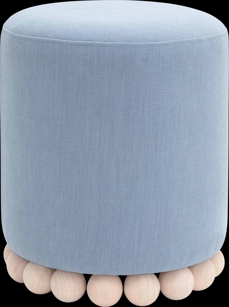 Fosbak II Blue Ottoman - Thumbnail - Image 1