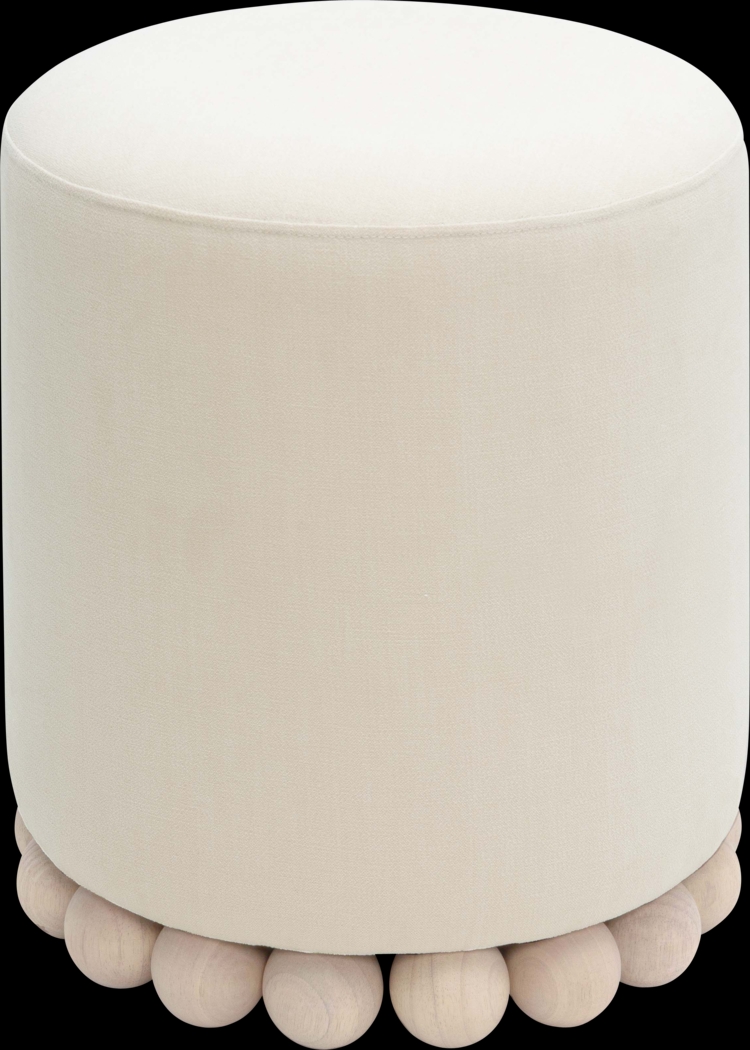 Fosbak II Cream Ottoman - Thumbnail - Image 3