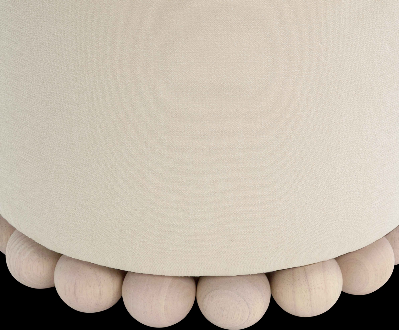 Fosbak II Cream Ottoman - Thumbnail - Image 4