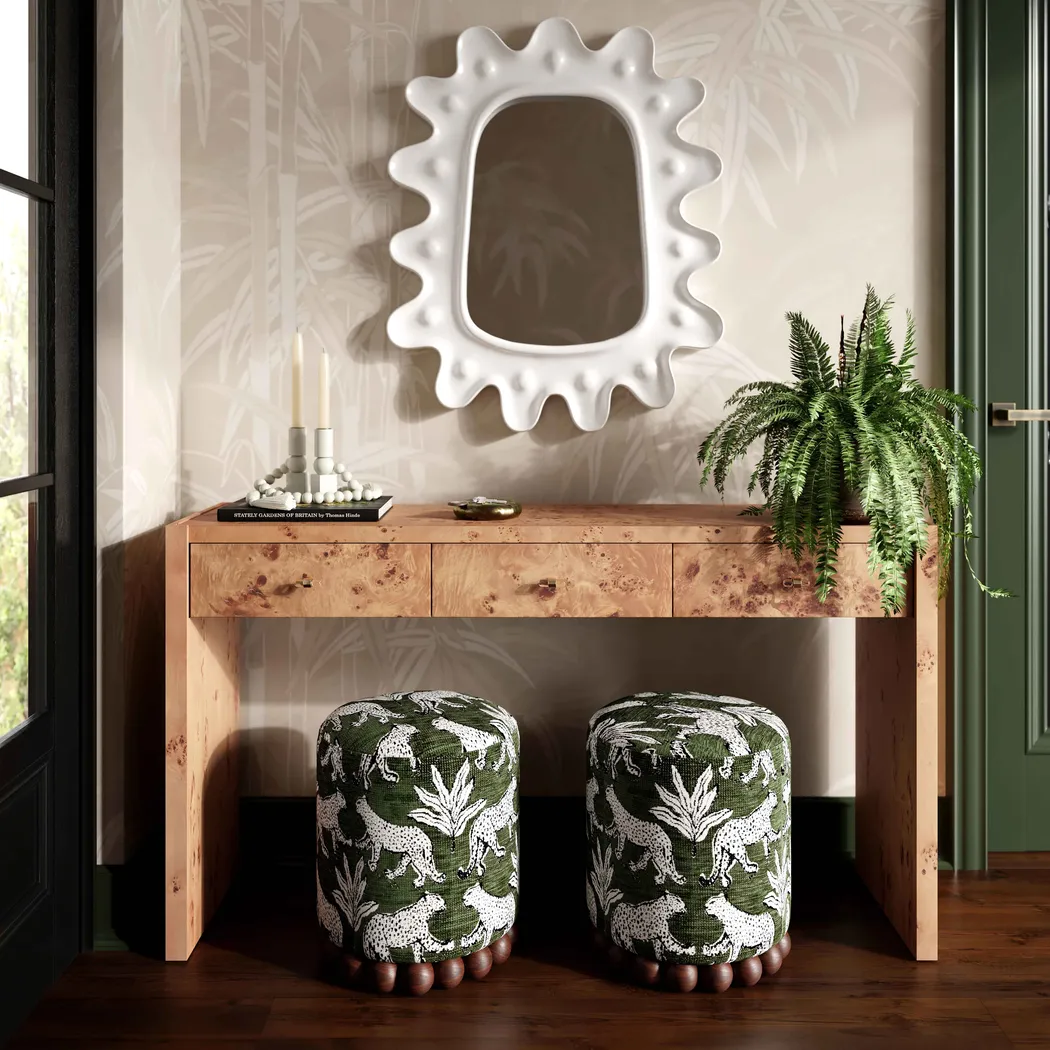 Fosbak III Olive Green Ottoman - Thumbnail - Image 2