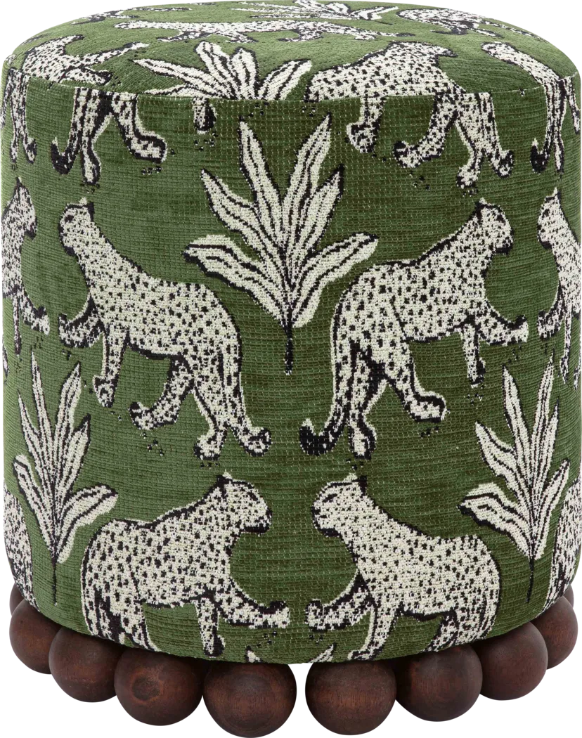 Fosbak III Olive Green Ottoman - Thumbnail - Image 1