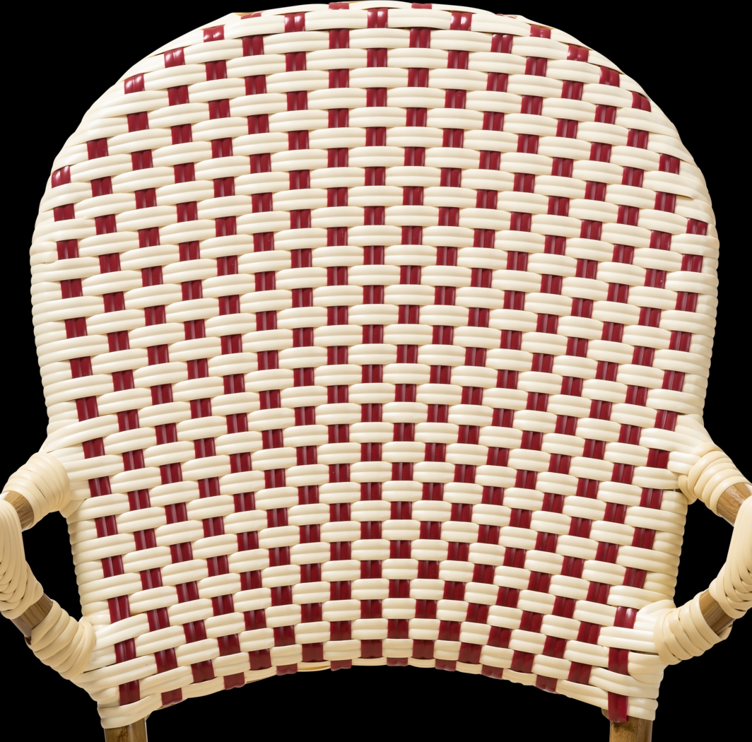 Fossi Pink Arm Chair, Set of 2 - Thumbnail - Image 4