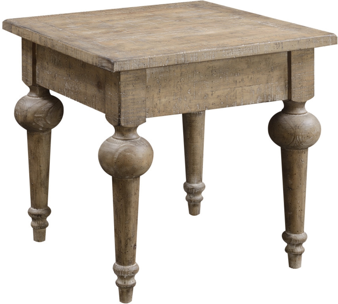Foubert Taupe End Table - Thumbnail - Image 2