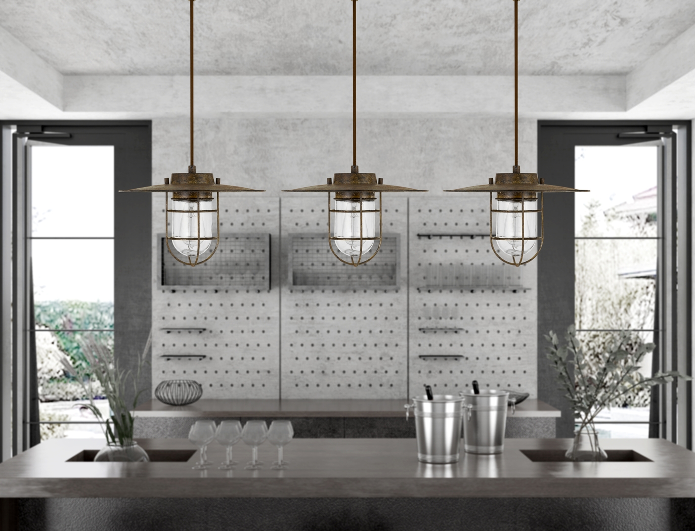 Fountain Spring Rust Pendant - Thumbnail - Image 2