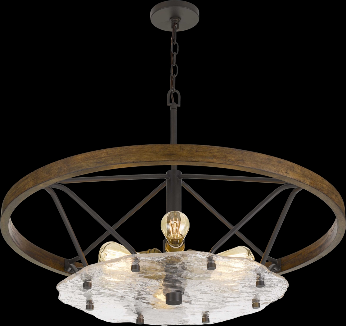 Fountain Village Bronze Chandelier - Thumbnail - Image 3