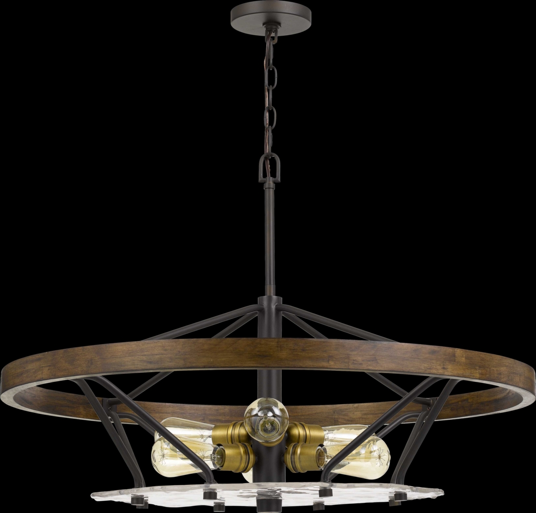 Fountain Village Bronze Chandelier - Thumbnail - Image 1