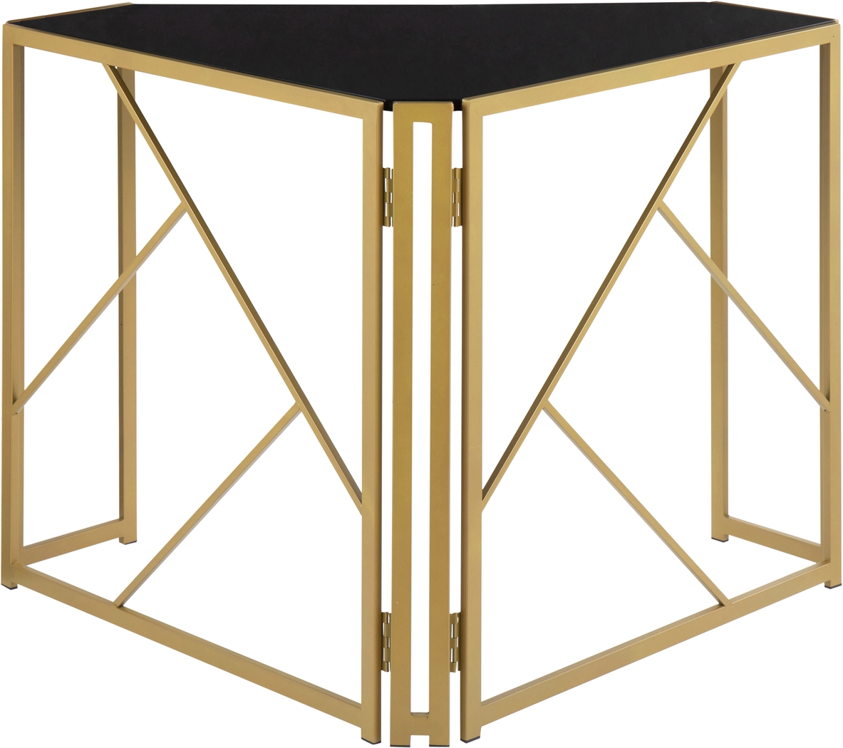 Fourche Black Corner Desk - Thumbnail - Image 4