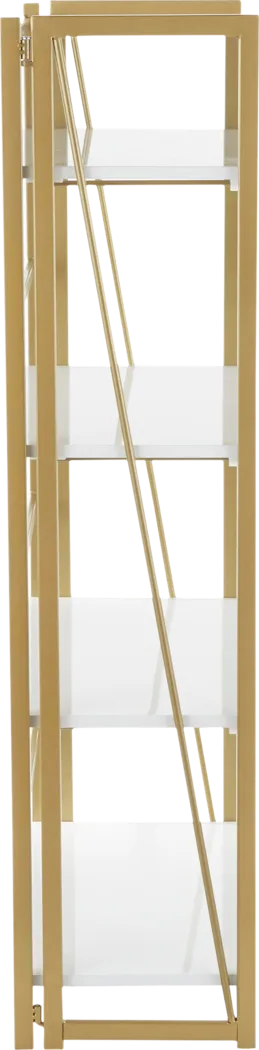 Fourche White Bookcase - Thumbnail - Image 2