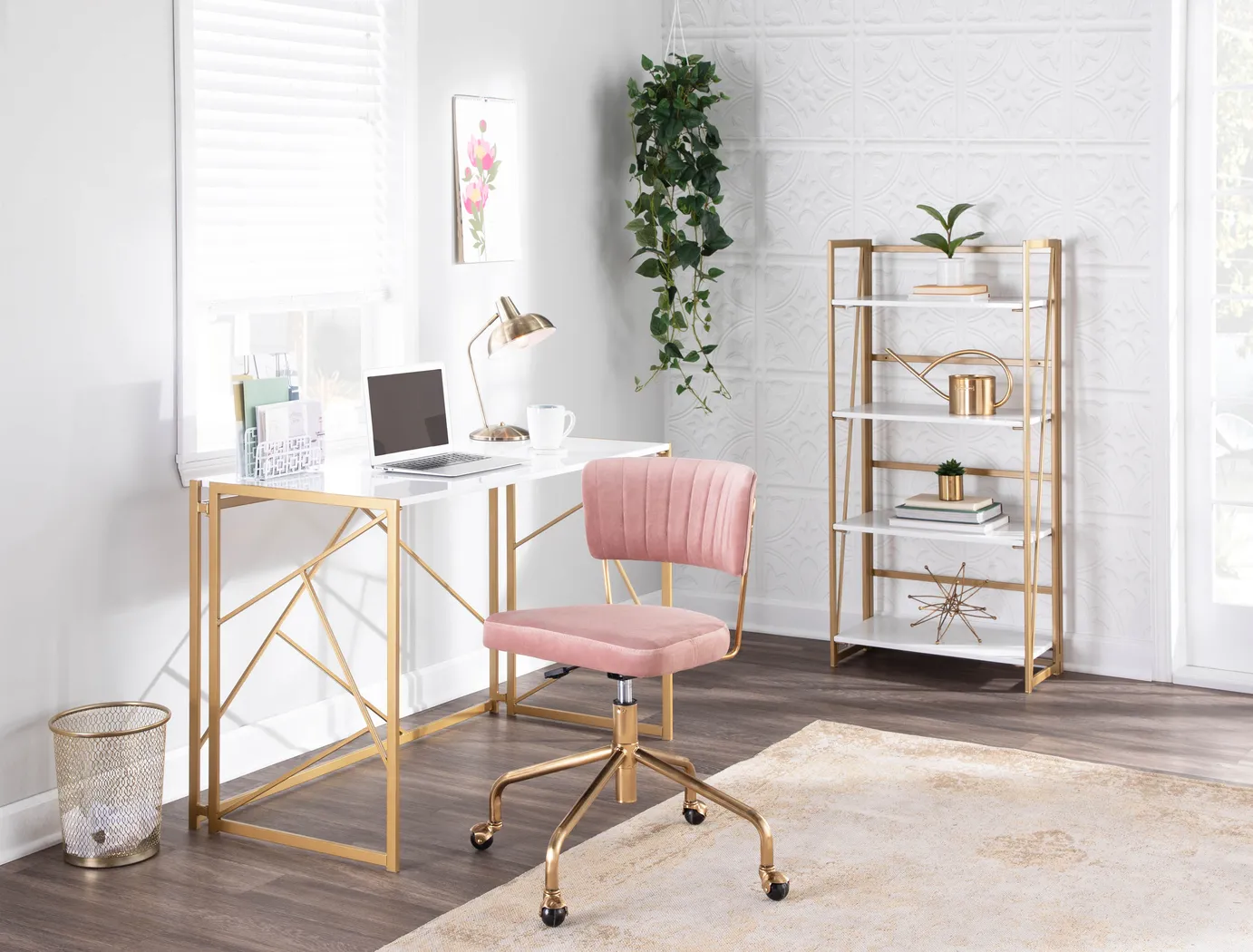 Fourche White Bookcase - Thumbnail - Image 8