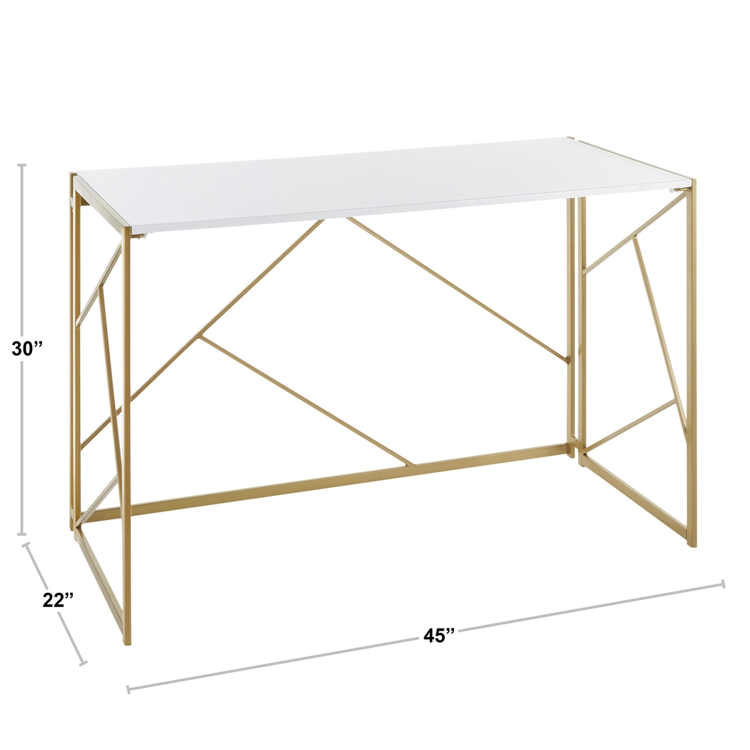 Fourche White Desk - Thumbnail - Image 12