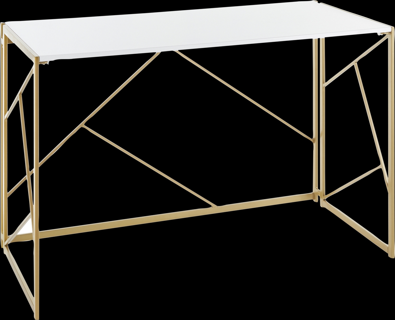 Fourche White Desk - Thumbnail - Image 1