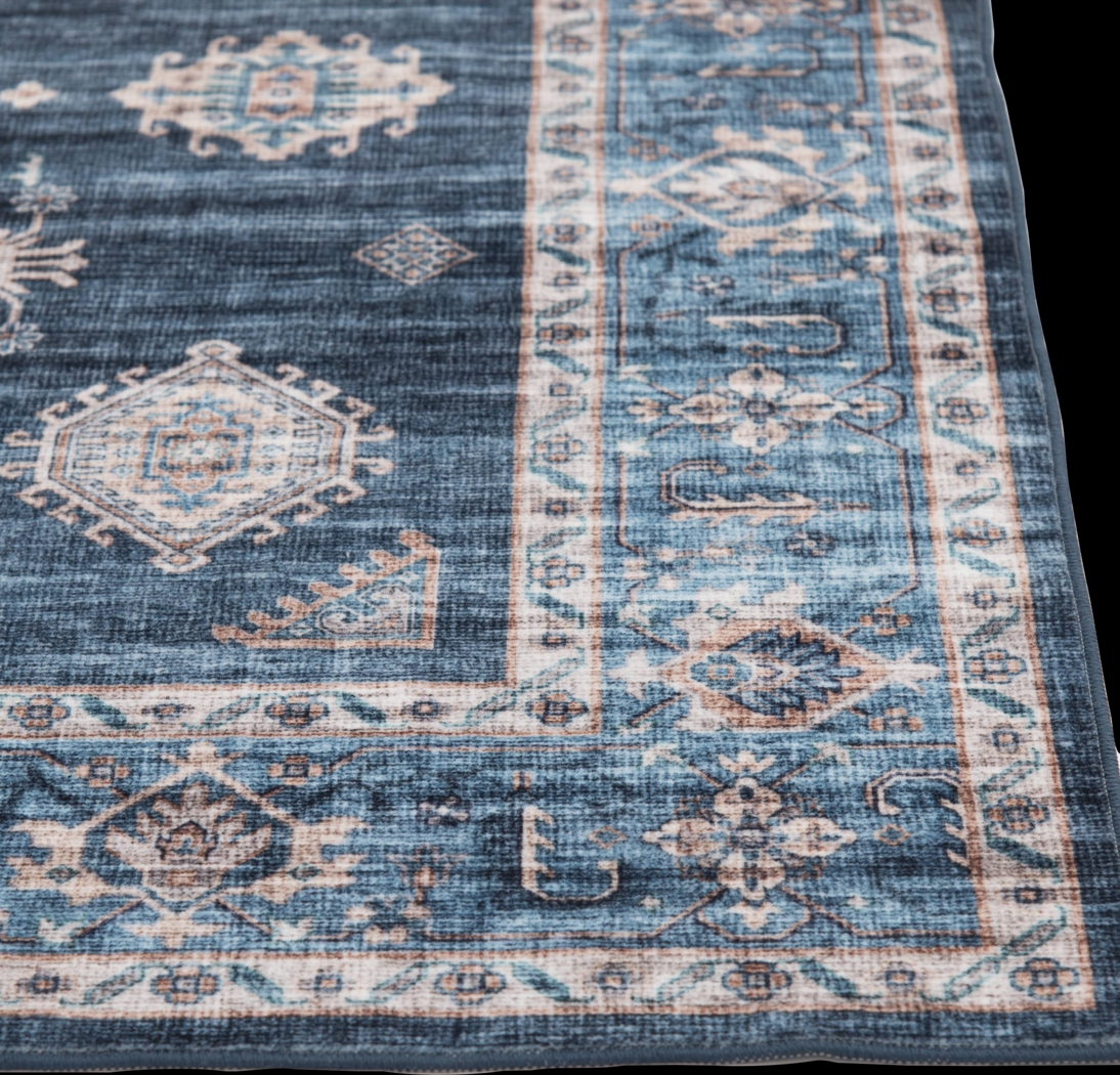 Foutch Navy 7'5 x 9'5 Rug - Thumbnail - Image 2
