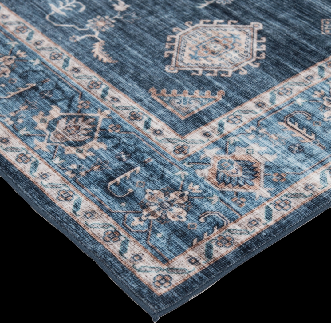 Foutch Navy 7'5 x 9'5 Rug - Thumbnail - Image 3