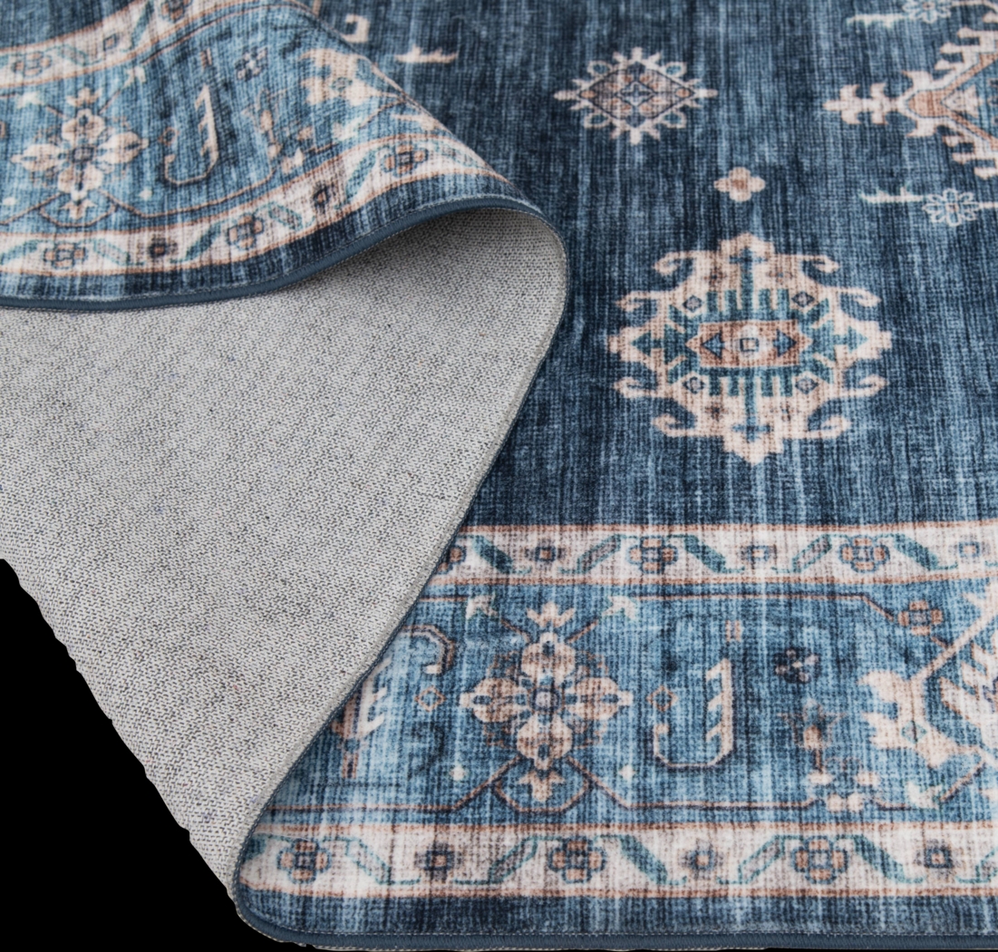 Foutch Navy 7'5 x 9'5 Rug - Thumbnail - Image 5