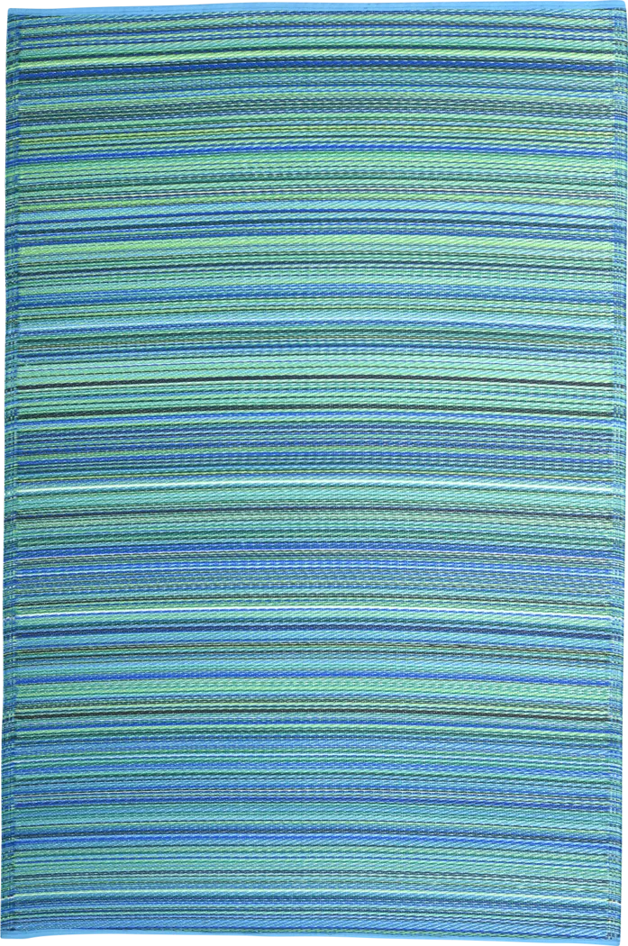 Fovom Multi 6' x 9' Indoor/Outdoor Rug - Thumbnail - Image 1