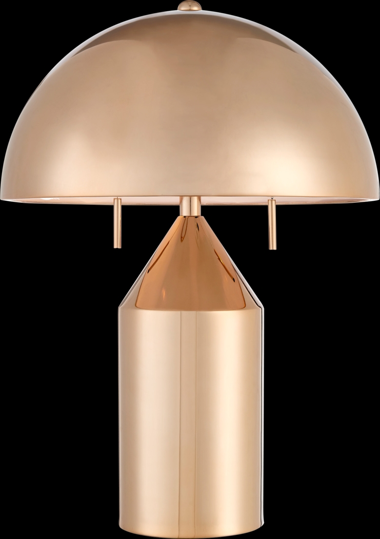 Fowler Bend Gold Lamp - Thumbnail - Image 1