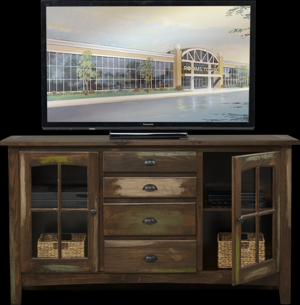 Foxborough Brown 62.5 in. Console - Thumbnail - Image 2