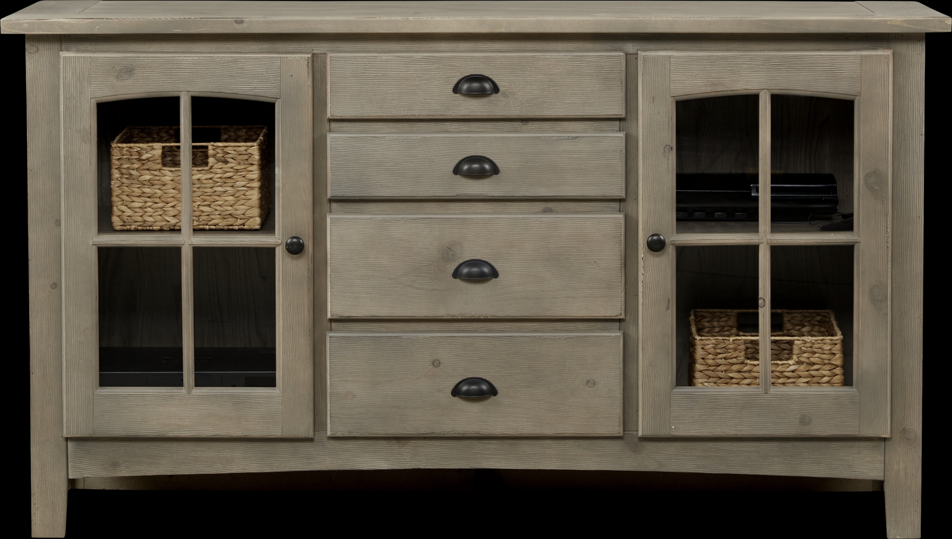 Foxborough Gray 62.5 in. Console - Thumbnail - Image 3
