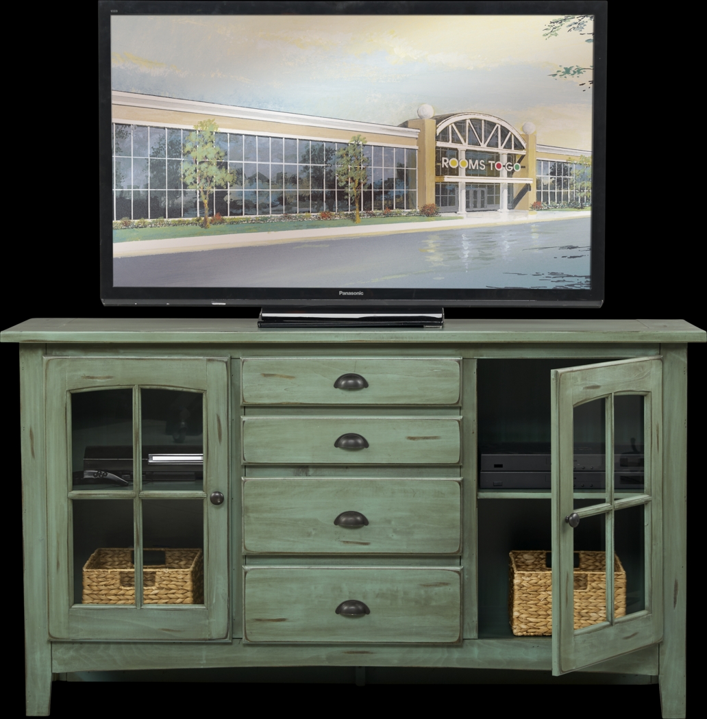 Foxborough Turquoise 62.5 in. Console - Thumbnail - Image 2