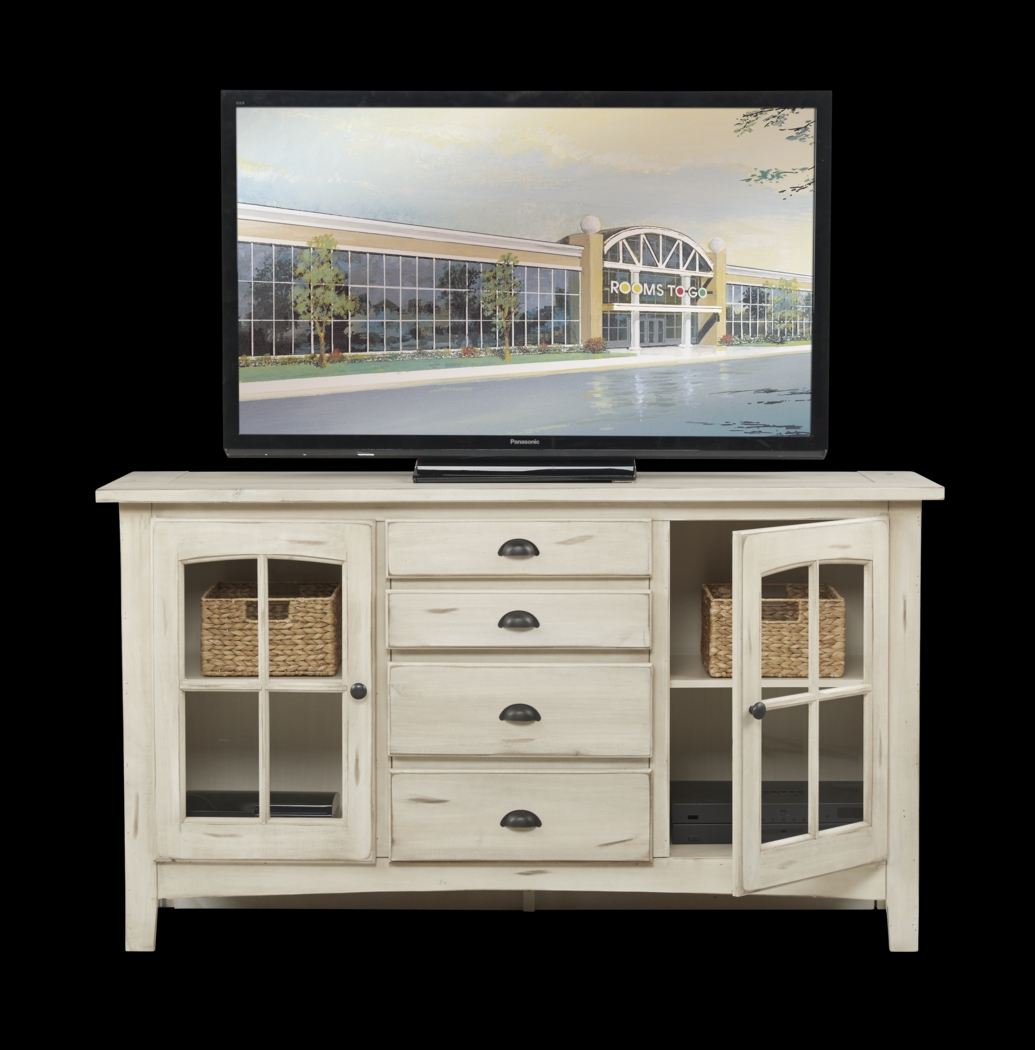 Foxborough White 62.5 in. Console - Thumbnail - Image 2