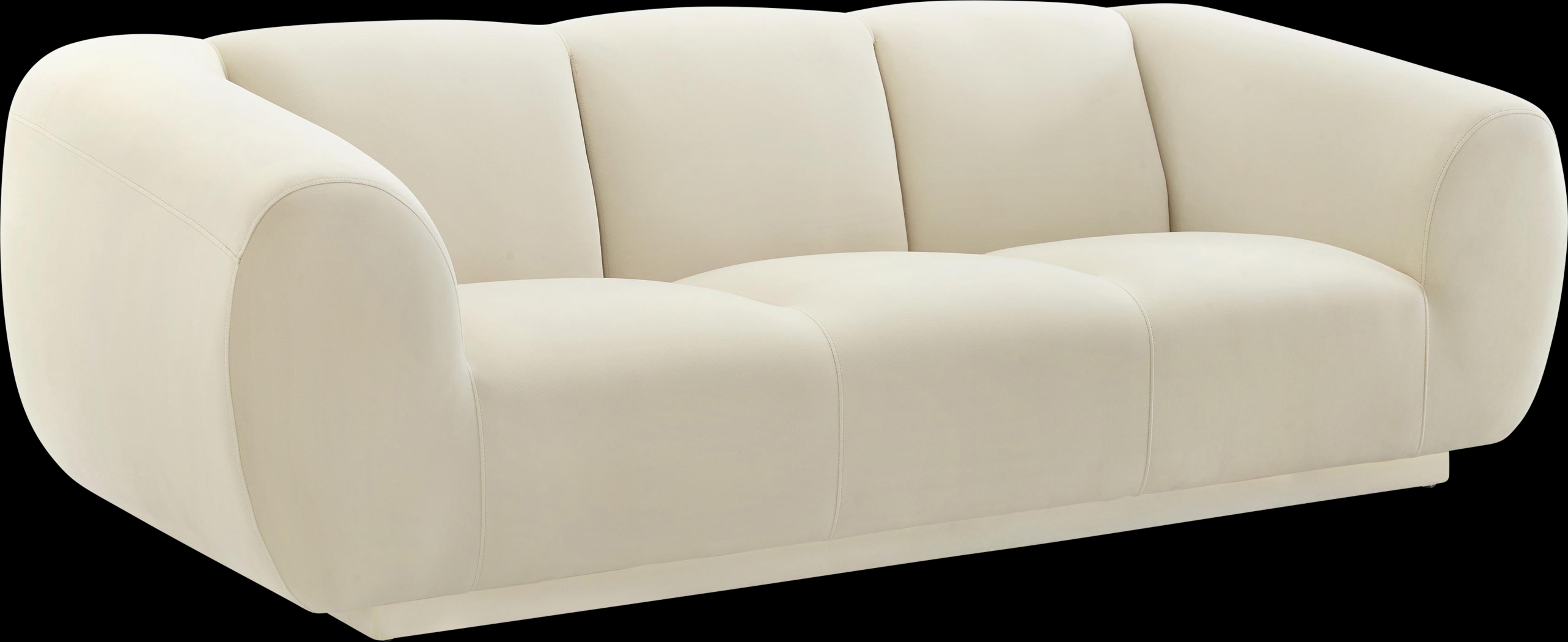 Foxchase Cream Sofa - Thumbnail - Image 3