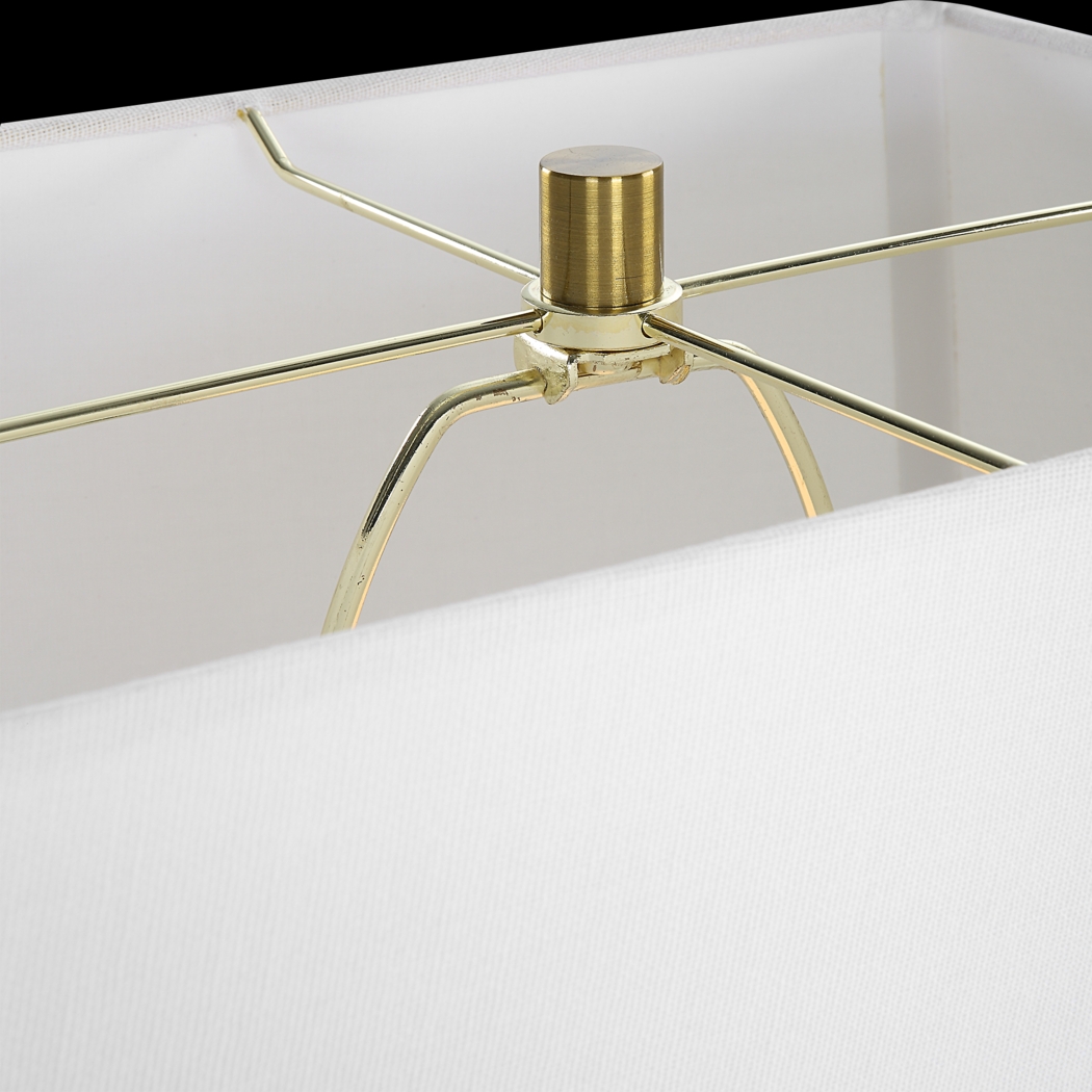 Foxglen Home White Lamp - Thumbnail - Image 5