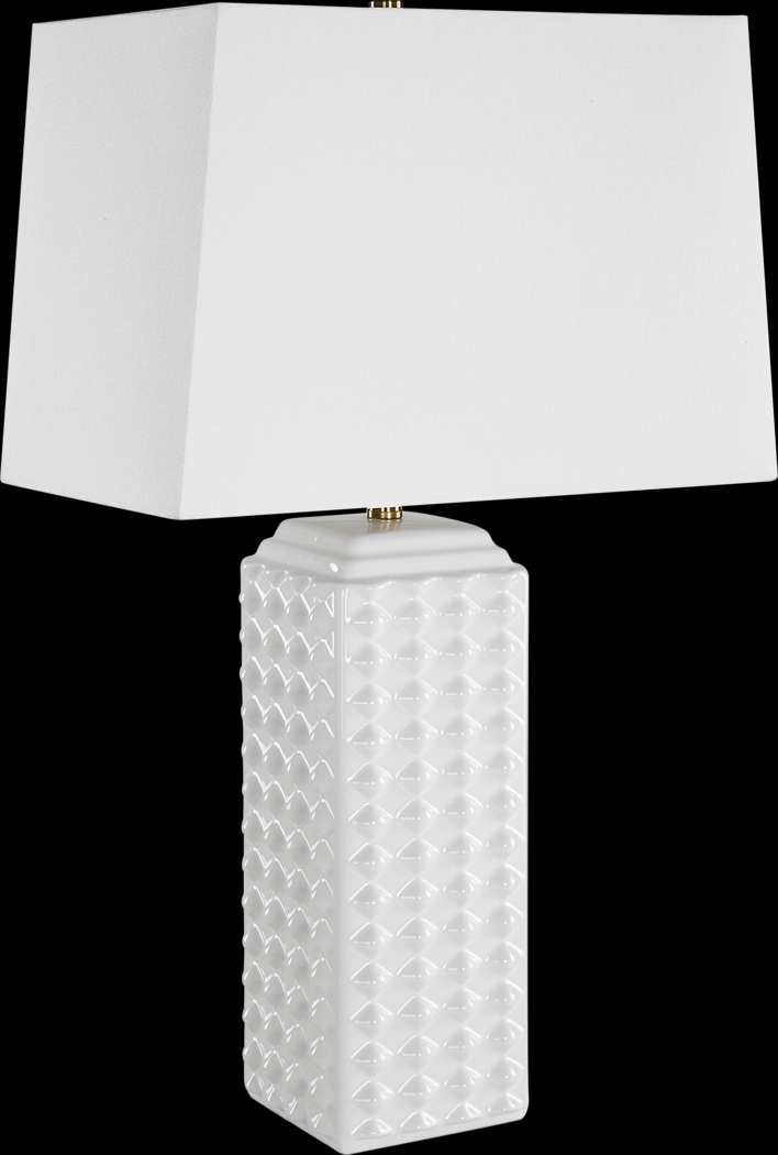 Foxglen Home White Lamp - Thumbnail - Image 7