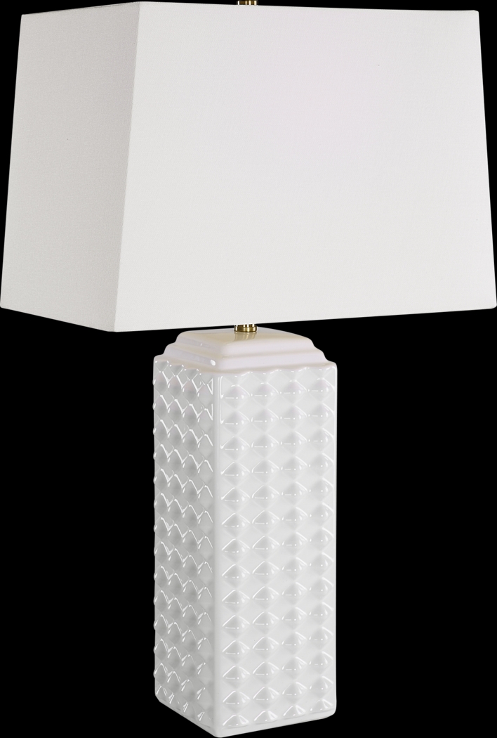 Foxglen Home White Lamp - Thumbnail - Image 1