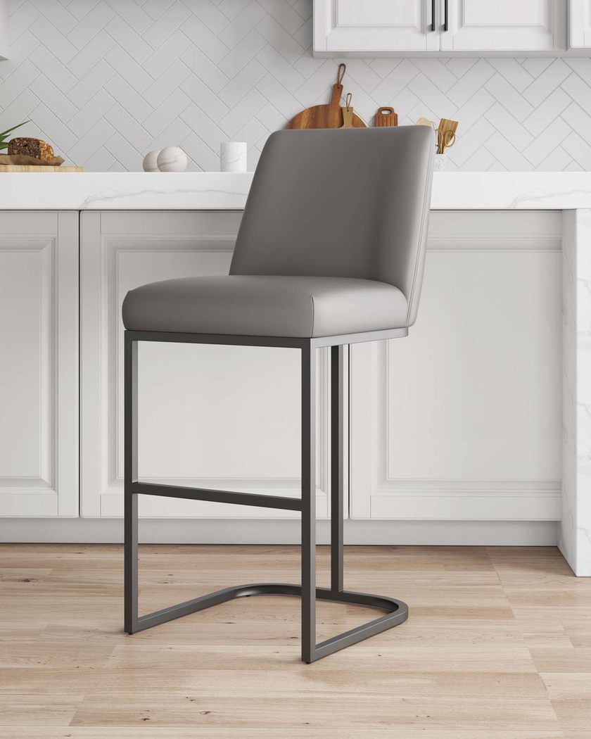 Foxiana Gray Barstool - Thumbnail - Image 2