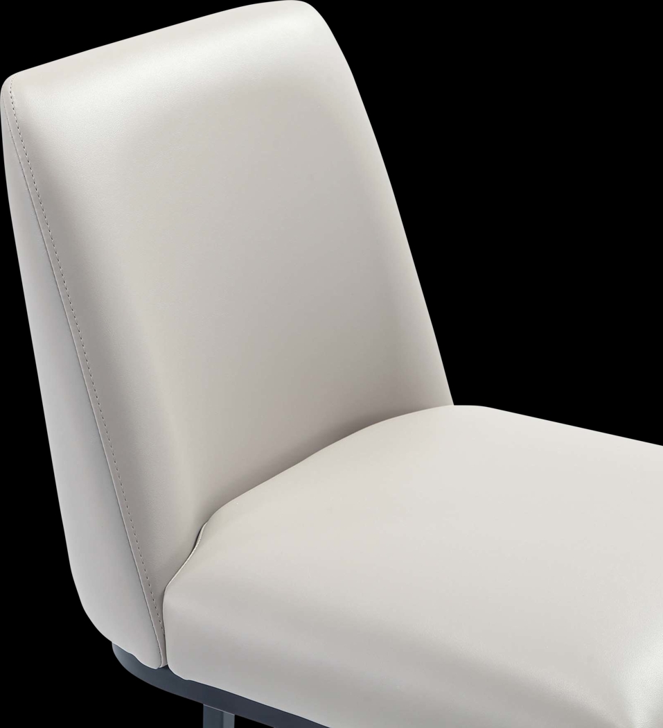 Foxiana Light Gray Counter Stool - Thumbnail - Image 3