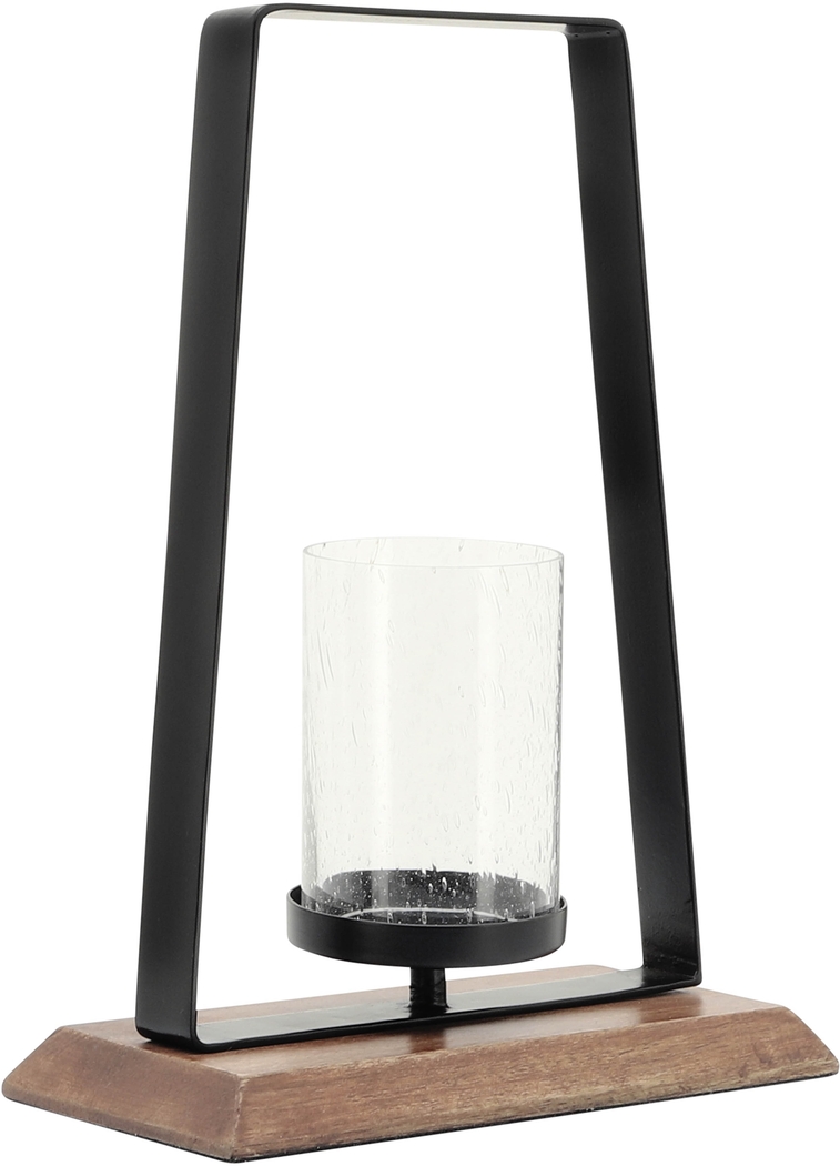 Foxleigh Black Medium Candle Holder - Thumbnail - Image 2