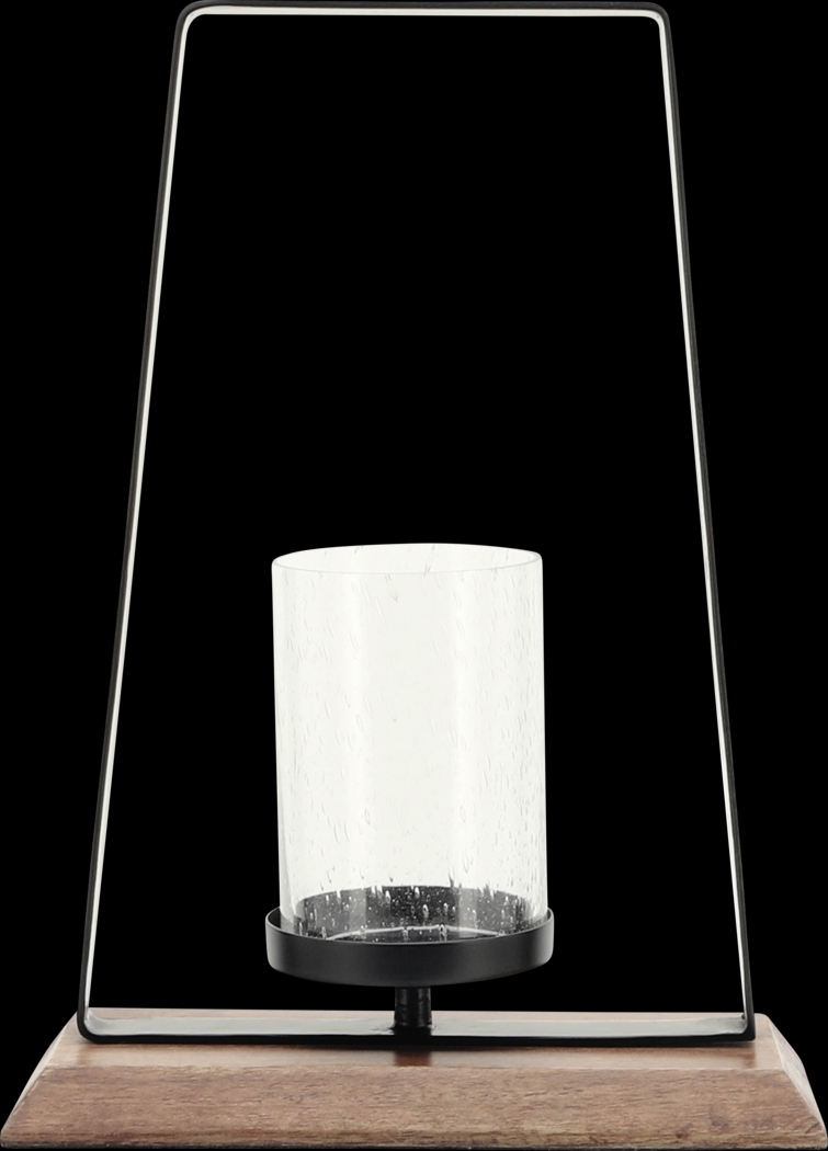 Foxleigh Black Medium Candle Holder - Thumbnail - Image 1