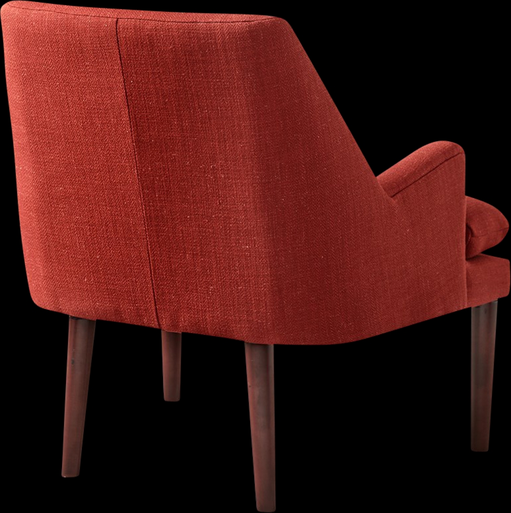 Foxshire Red Accent Chair - Thumbnail - Image 3