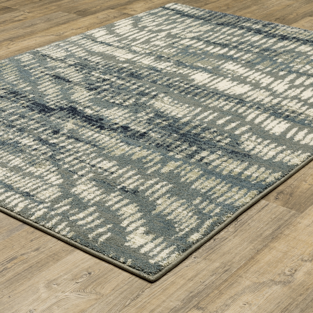 Foxtail Gray 6'7 x 9'6 Rug - Thumbnail - Image 2