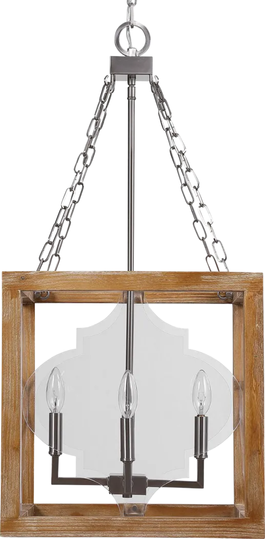 Foxwood Court Wood Pendant - Thumbnail - Image 2